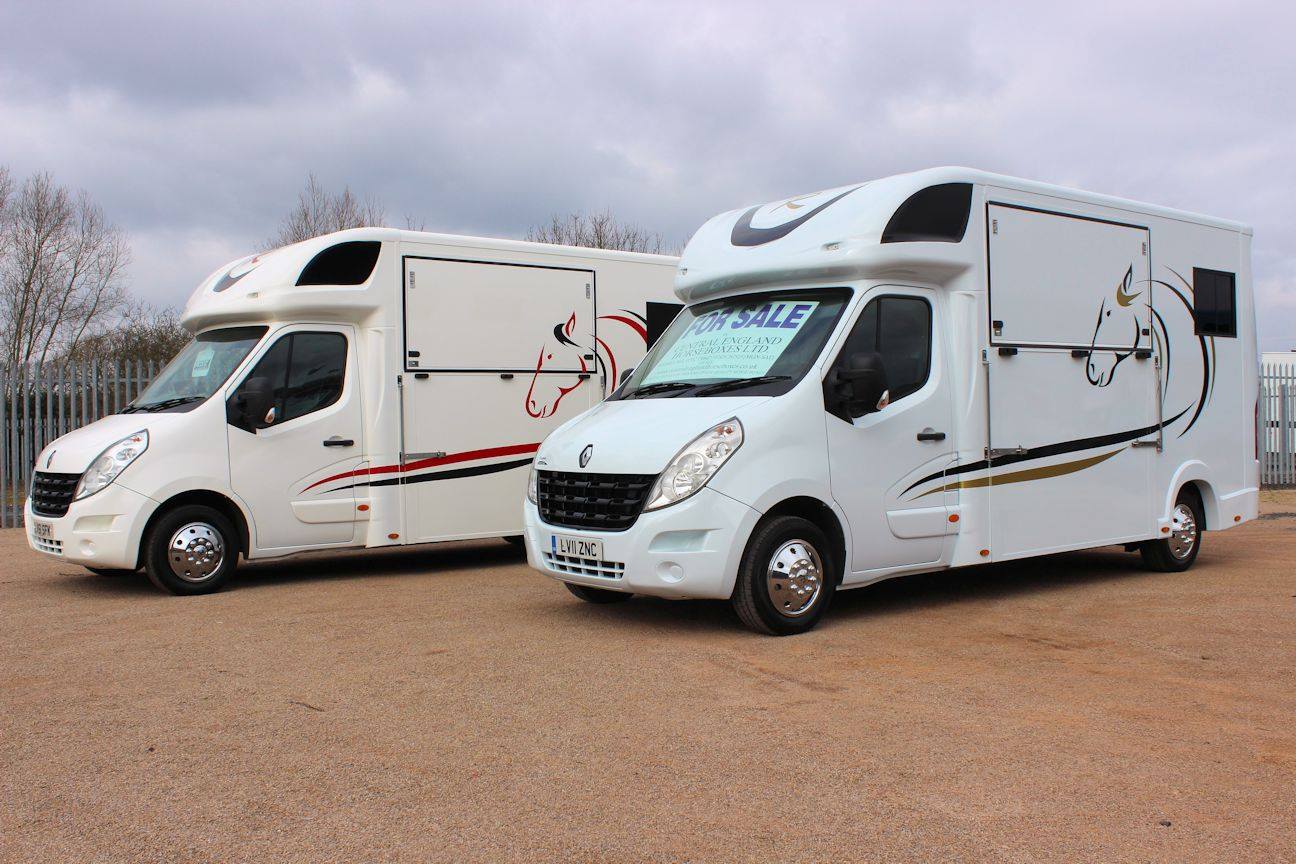 3.5 Tonne Roughan Horseboxes For Sale